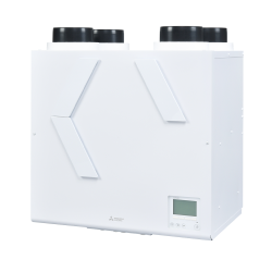 Mitsubishi Electric plokštelinis rekuperatorius Lossnay VL-250CZPVU-R/L-E Mitsubishi Electric plokštelinis rekuperatorius Lossnay VL-250CZPVU-R/L-E